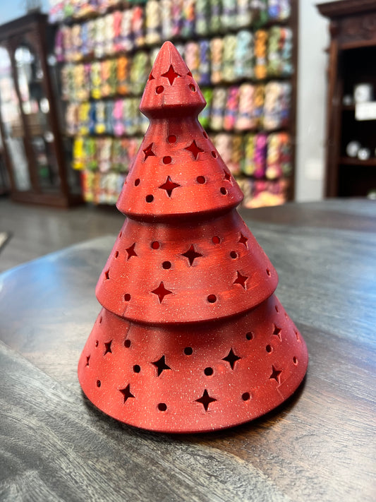 3-D Printed Starry Christmas Tree