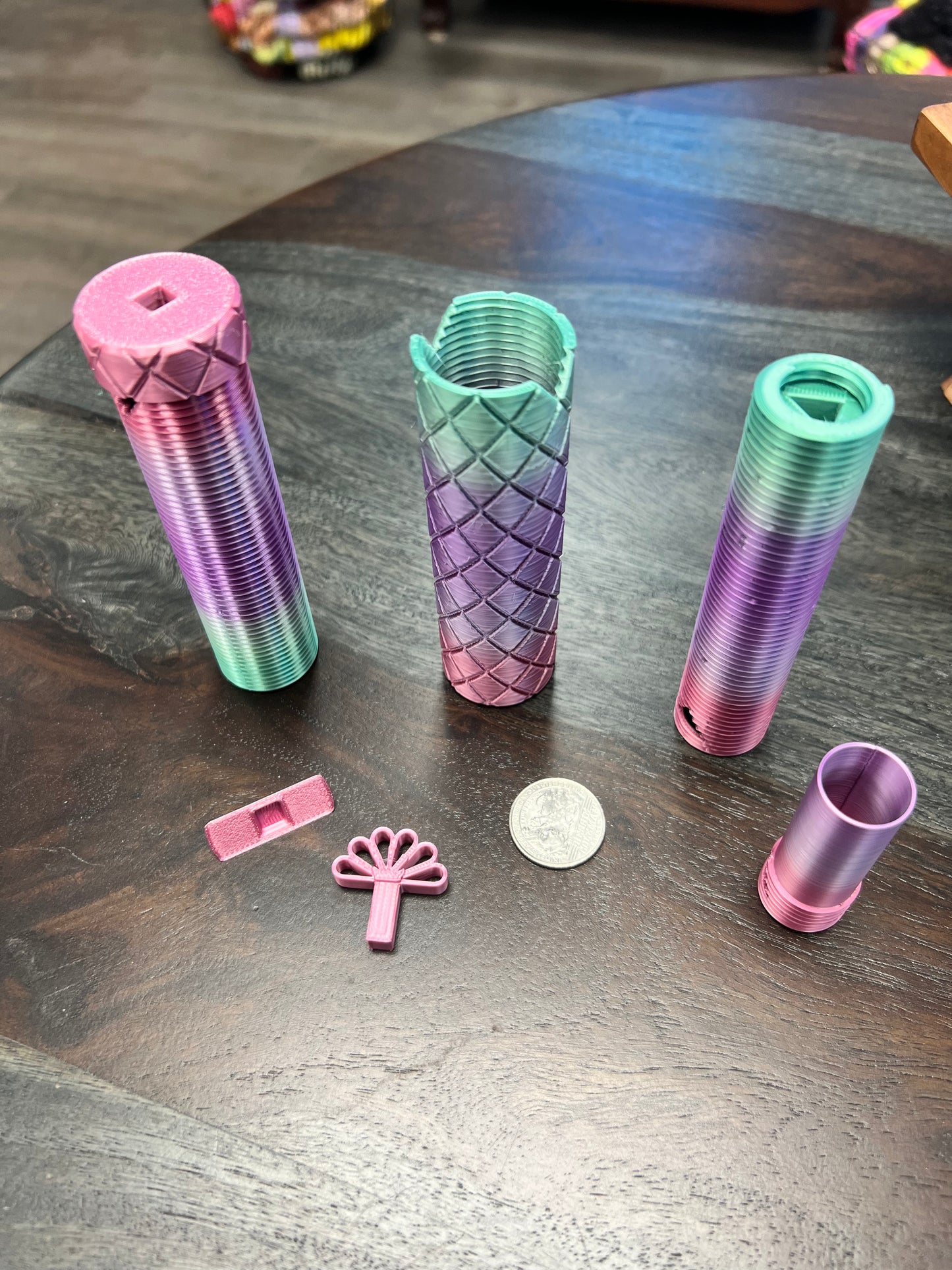 3-D Printed Annoying Gift Box for Cash