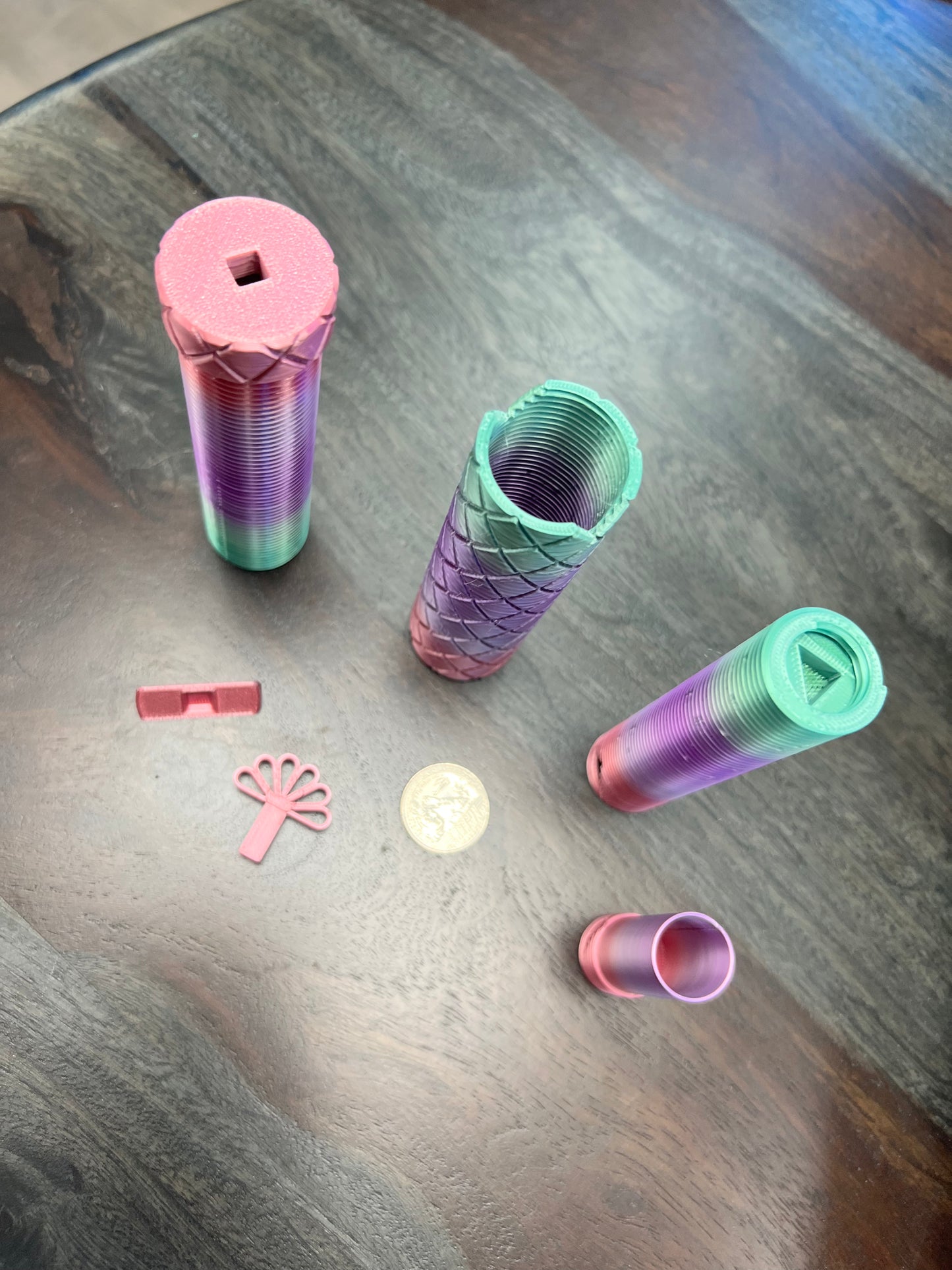 3-D Printed Annoying Gift Box for Cash