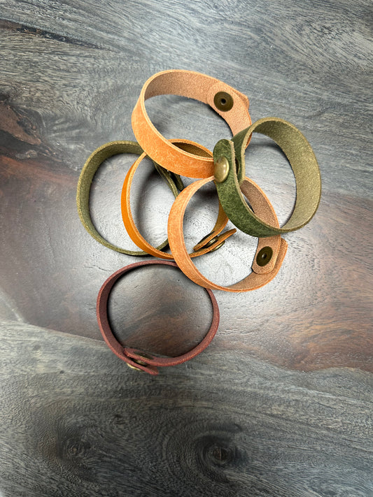 Plain Leather Bracelet