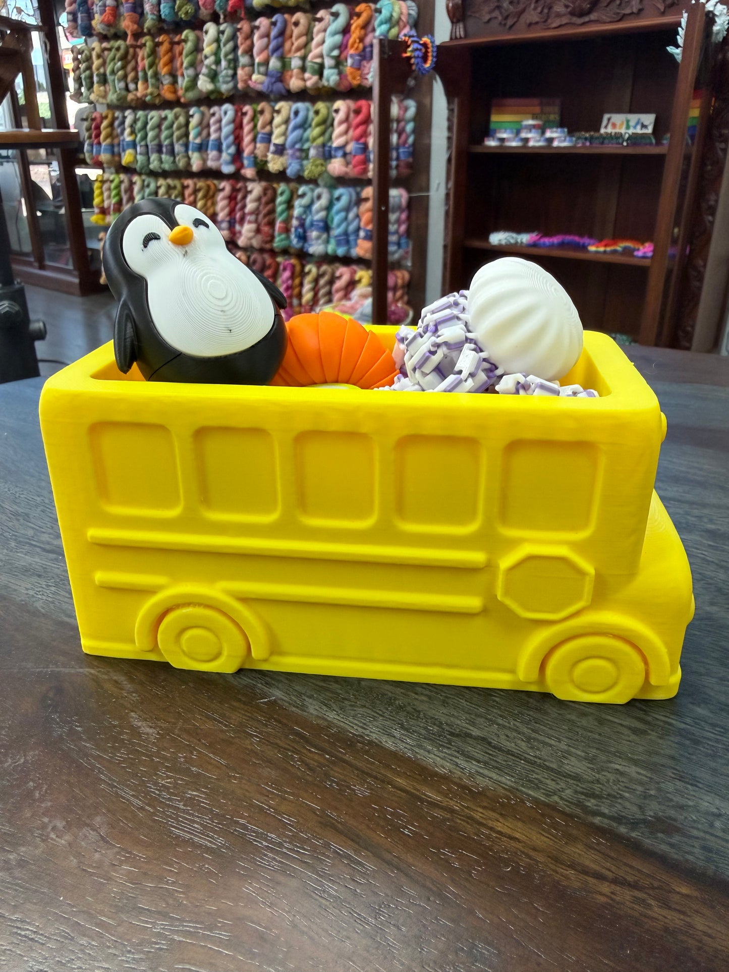 3-D Fidget School Bus (PRE-ORDER)